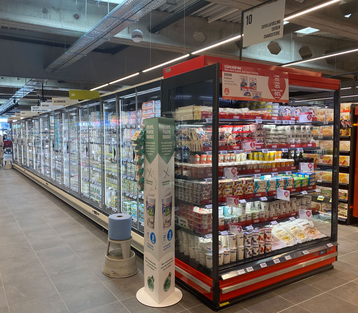 Ghent, Flanders, Belgium - 02 20 2021: The Mediamarkt and Delhaize retail  shops and parking Stock Photo - Alamy