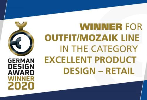 Epta on the podium of the German Design Awards 2020 for OutFit and Mozaïk