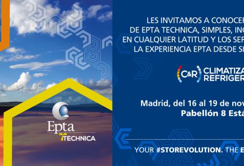 Appointment in Madrid with Epta Iberia: the new products on show at Climatización & Refrigeración 2021