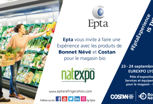 La elección Bio de Epta, las novedades de las marcas del Grupo en NatExpo