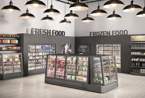 Original configurations with Mambo Next Costan: the semi-vertical plug-in that redesigns the layout of fresh food areas